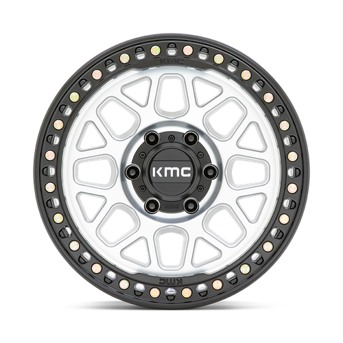 20x9 KMC KM549 GRS Machined With Satin Black Lip Wheel 6x135 (0mm)