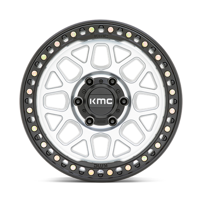 20x9 KMC KM549 GRS Machined With Satin Black Lip Wheel 6x135 (0mm)