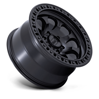 18x9 KMC KM550 Riot SBL Satin Black Wheel 5x5.0 (18mm)