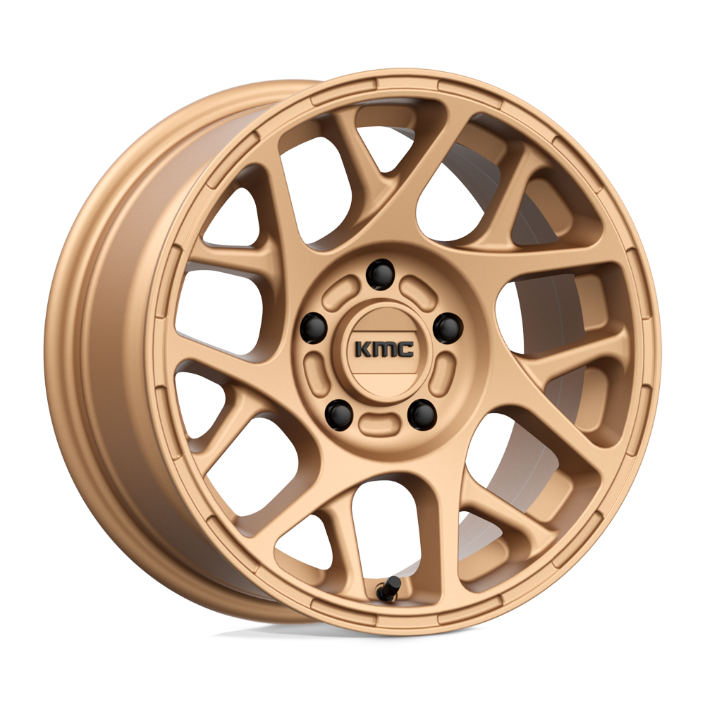 15x7 KMC KM708 BULLY Matte Bronze Wheel 5x100 (10mm)
