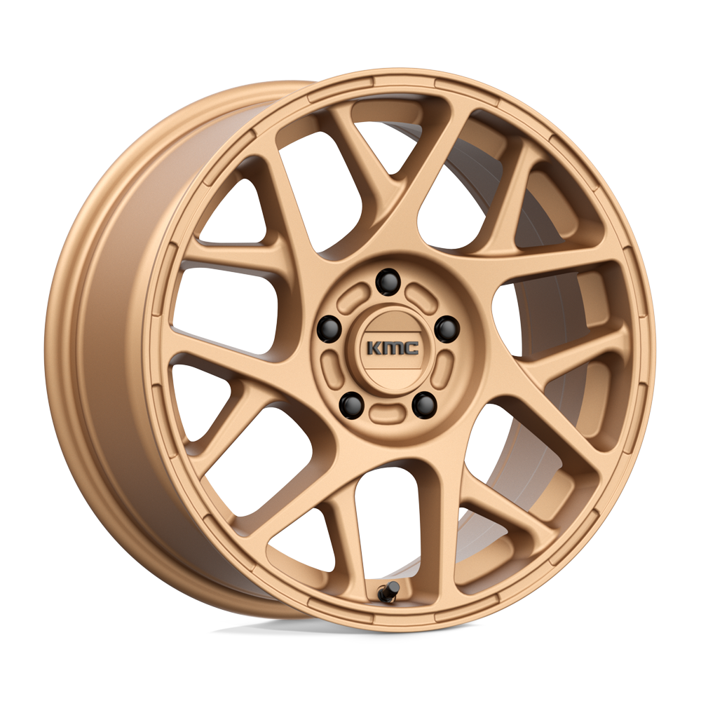 17x8 KMC KM708 BULLY Matte Bronze Wheel 5x4.5 (38mm)