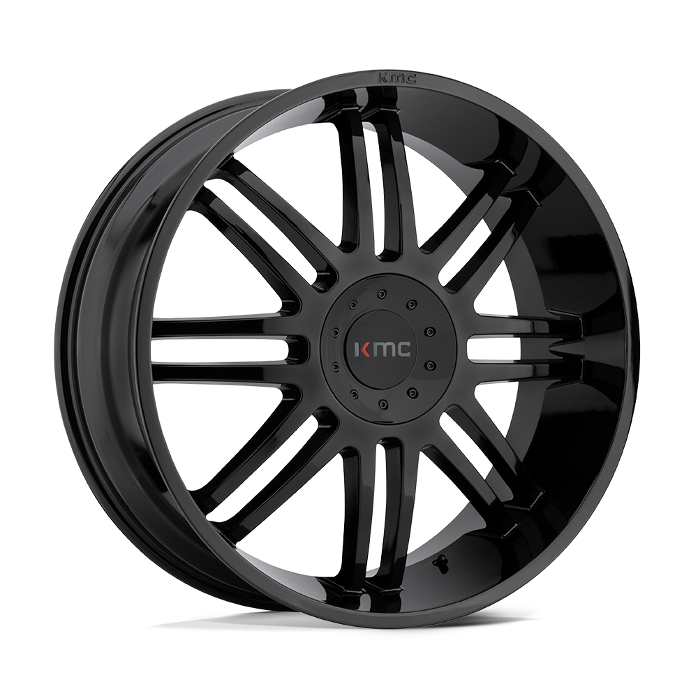 20x9 KMC KM714 REGULATOR Gloss Black Wheel 6x135/6x5.5 (30mm)