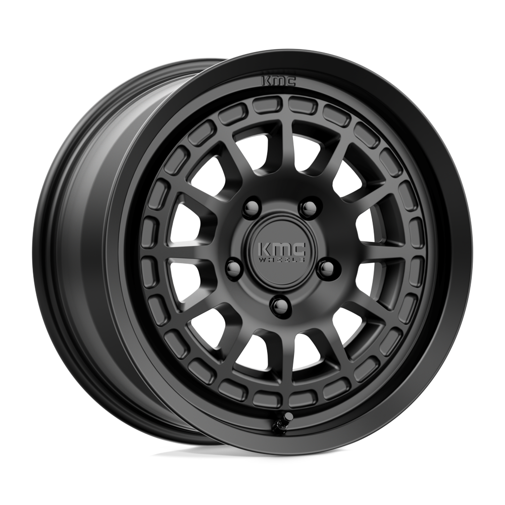 17x8 KMC KM719 Canyon Satin Black Wheel 5x5 (35mm)