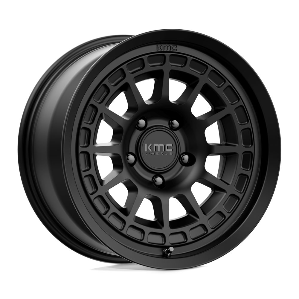 17x8.5 KMC KM719 Canyon Satin Black Wheel 5x5 (0mm)