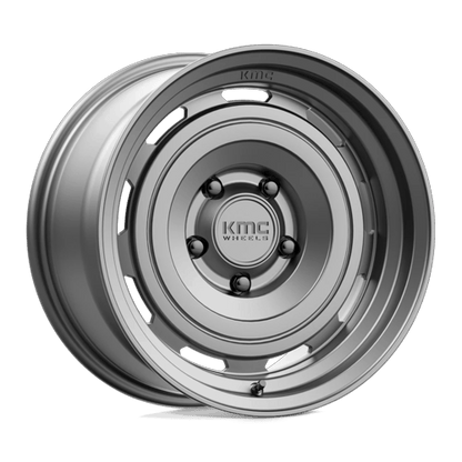 17x8.5 KMC KM720 Roswell Matte Anthracite Wheel 5x4.25 (10mm)