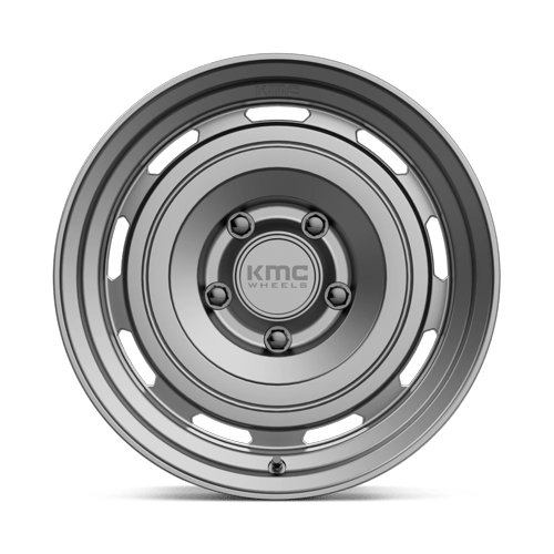 17x8.5 KMC KM720 Roswell Matte Anthracite Wheel 5x4.25 (10mm)