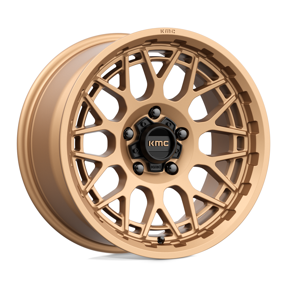 17x8.5 KMC KM722 TECHNIC Matte Bronze Wheel 5x5 (18mm)