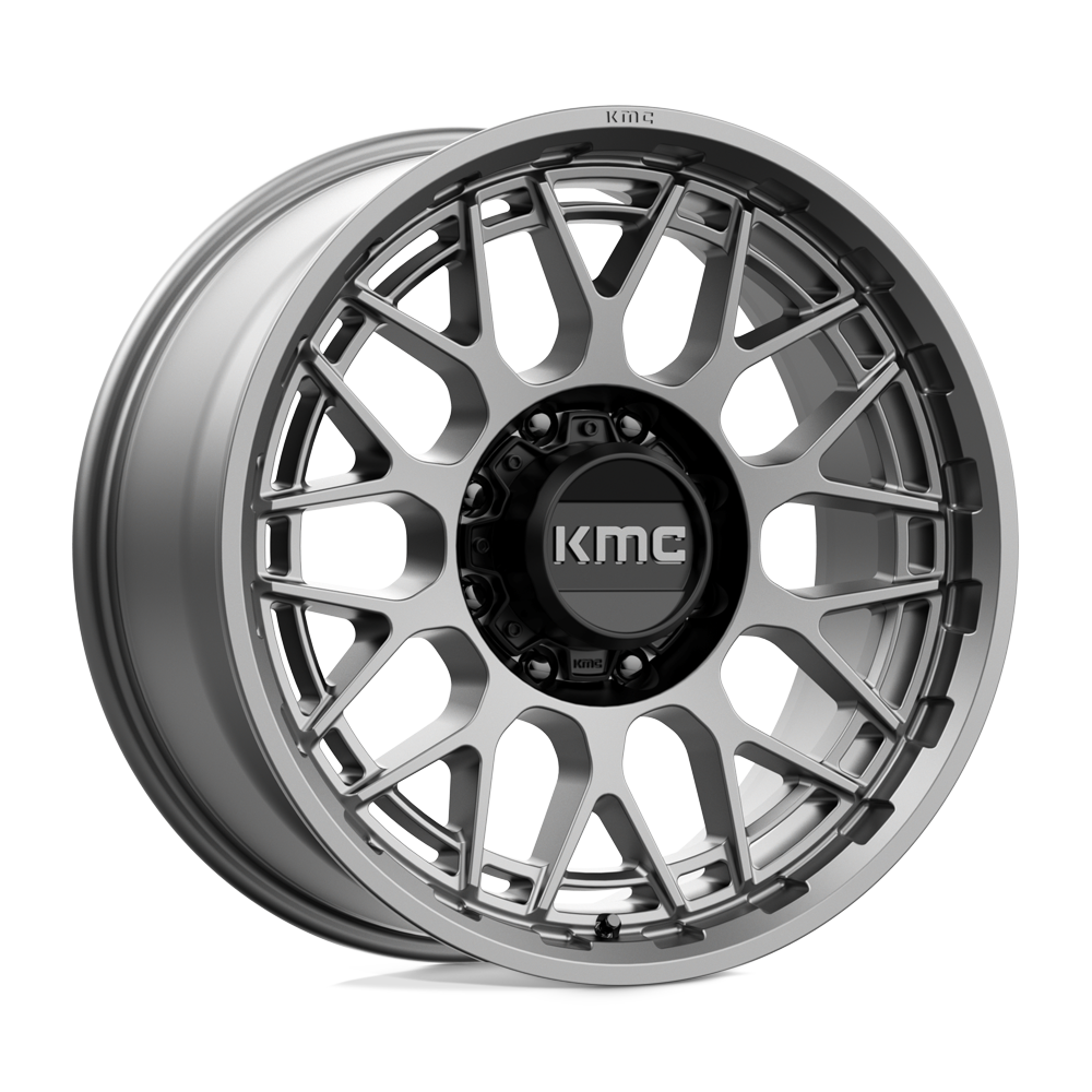 20x9 KMC KM722 TECHNIC Anthracite Wheel 8X6.5 (18mm)
