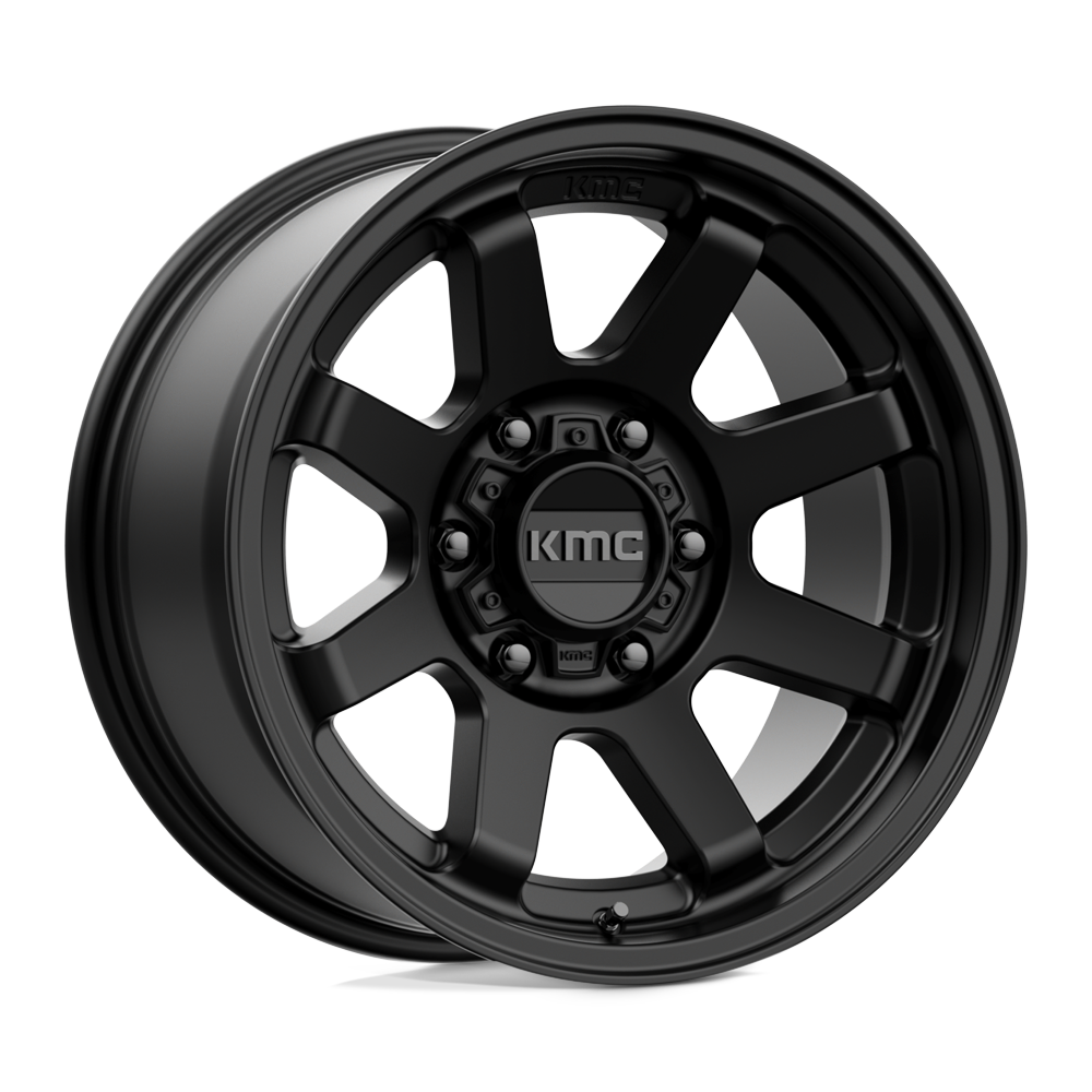 17x8.5 KMC KM723 TRAIL Satin Black Wheel 6x135 (0mm)