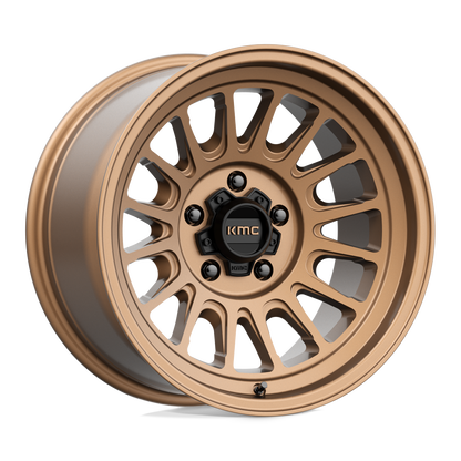 17x8.5 KMC KM724 IMPACT OL Matte Bronze Wheel 5x5 (0mm)