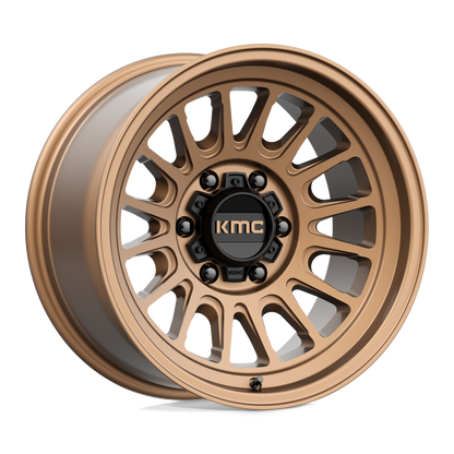 17x8.5 KMC KM724 IMPACT OL Matte Bronze Wheel 6x120 (0mm)