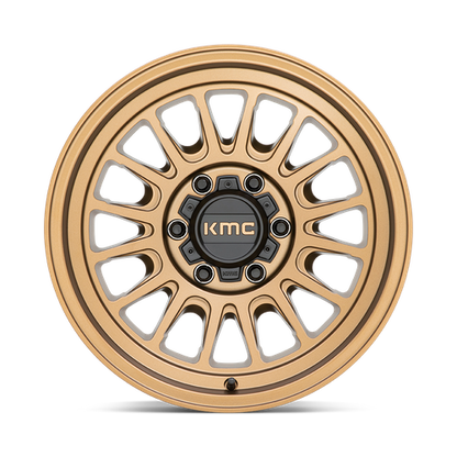 17x8.5 KMC KM724 IMPACT OL Matte Bronze Wheel 6x120 (0mm)