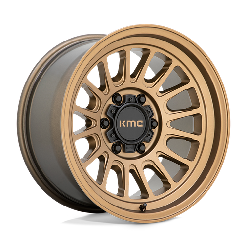 16x8 KMC KM724 IMPACT OL Matte Bronze Wheel 6x5.5 (0mm)
