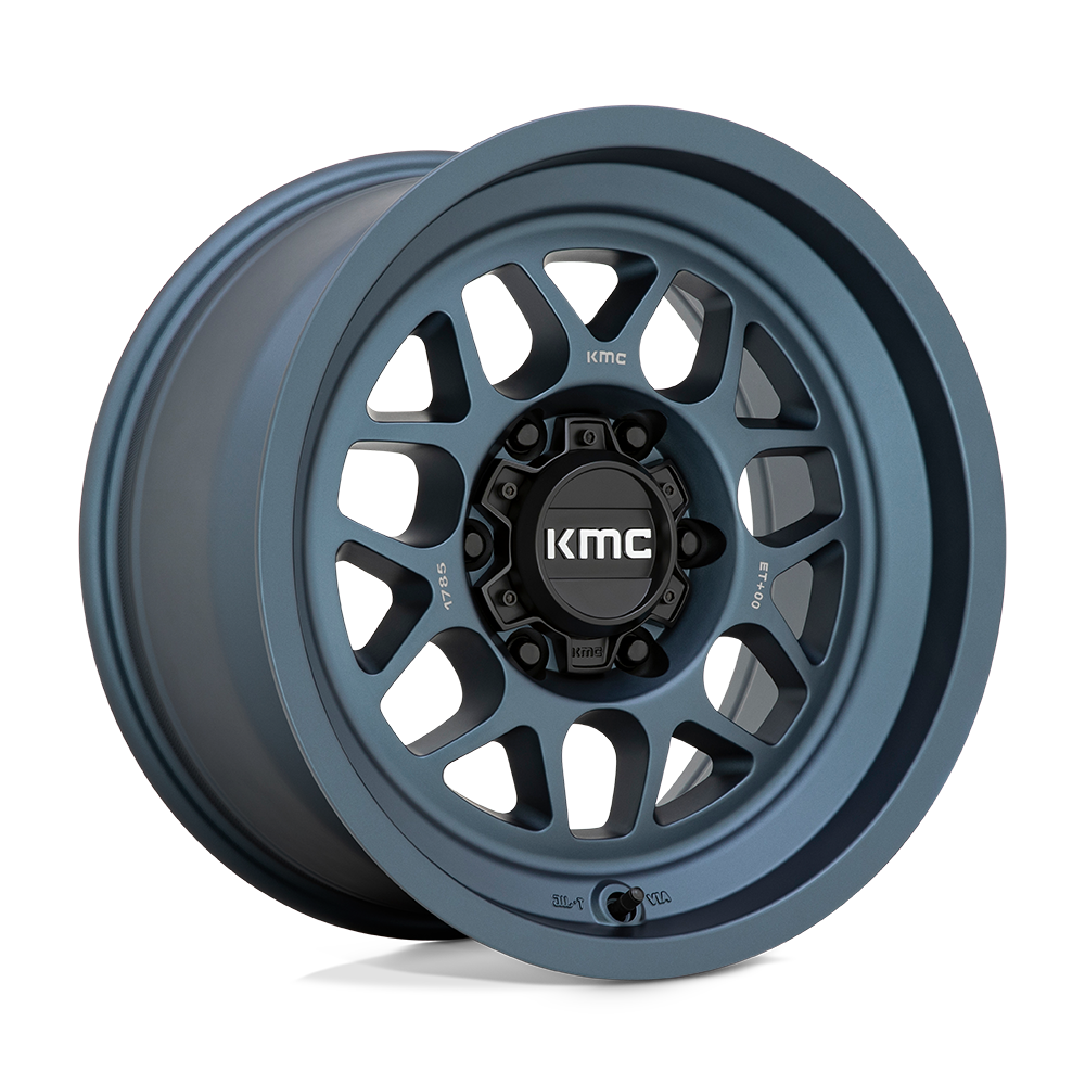 17x8.5 KMC KM725 Terra Metallic Blue Wheel 6x5.5 (0mm)