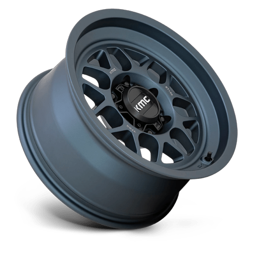 17x8.5 KMC KM725 Terra Metallic Blue Wheel 6x5.5 (-10mm)
