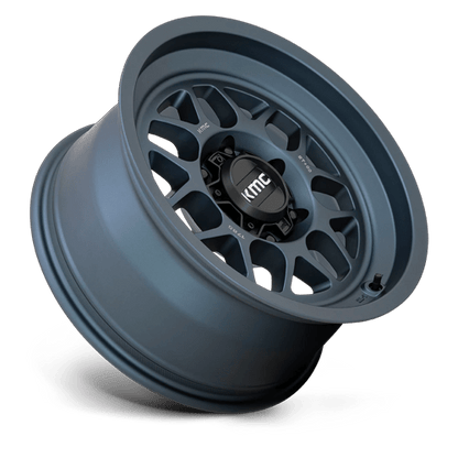 17x8.5 KMC KM725 Terra Metallic Blue Wheel 6x5.5 (-10mm)