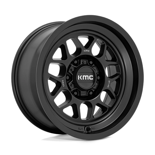 17x8.5 KMC KM725 Terra Satin Black Wheel 6x5.5 (-10mm)