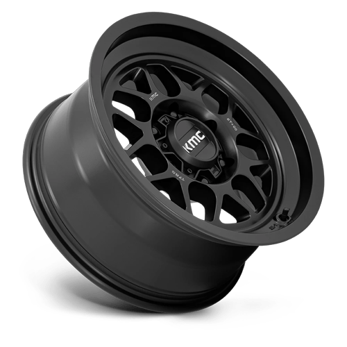 17x8.5 KMC KM725 Terra Satin Black Wheel 6x5.5 (-10mm)