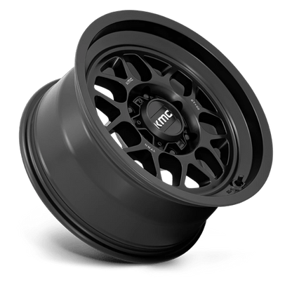 17x8.5 KMC KM725 Terra Satin Black Wheel 6x5.5 (-10mm)