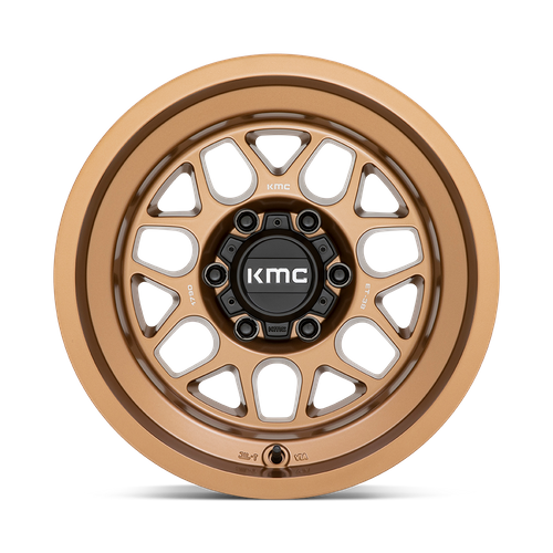 17x9 KMC KM725 Terra Matte Bronze Wheel 6x5.5 (-38mm)