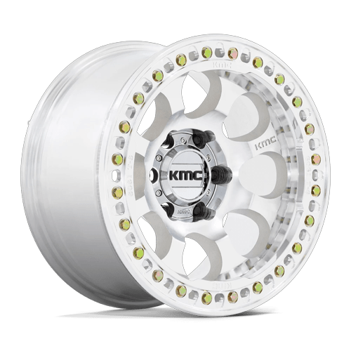17x8.5 KMC KM237 Riot Machined BEADLOCK Wheel 5x5 (0mm)