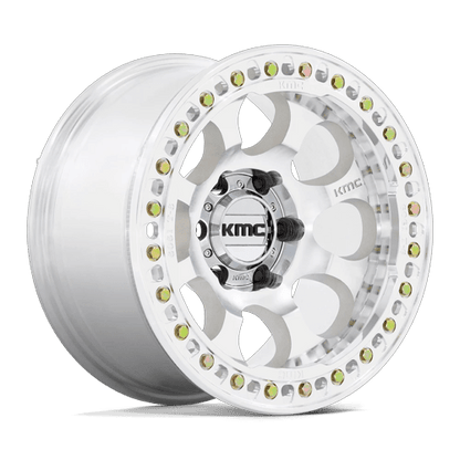17x8.5 KMC KM237 Riot Machined BEADLOCK Wheel 5x5 (0mm)
