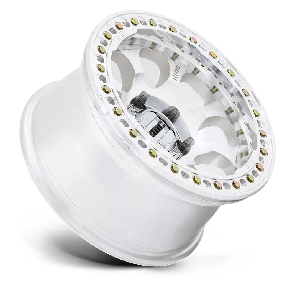 17x9 KMC KM237 Riot BEADLOCK Machined Wheel 5/6 Lug Blank (-12mm)