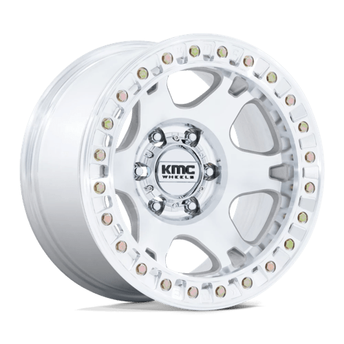 17x9 KMC KM238 VI BEADLOCK Machined Wheel 6x135 (-38mm)