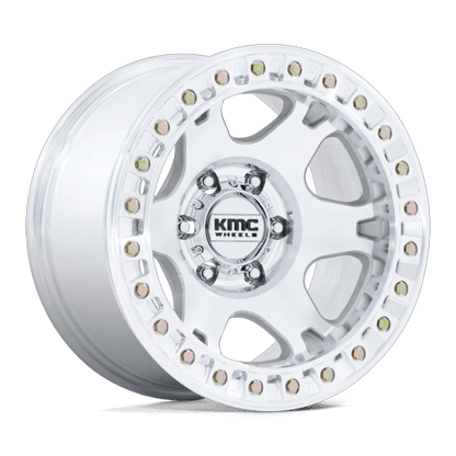17x9 KMC KM238 VI BEADLOCK Machined Wheel 6x135 (-38mm)
