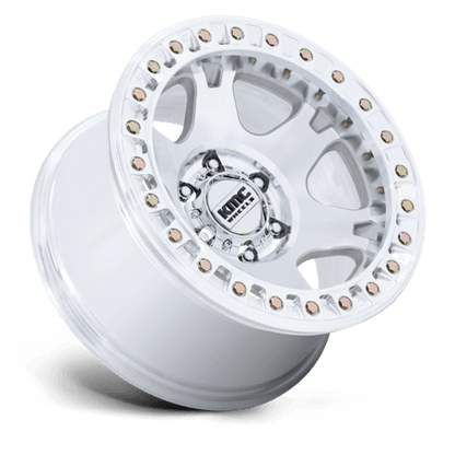 17x9 KMC KM238 VI BEADLOCK Machined Wheel 6x135 (-38mm)