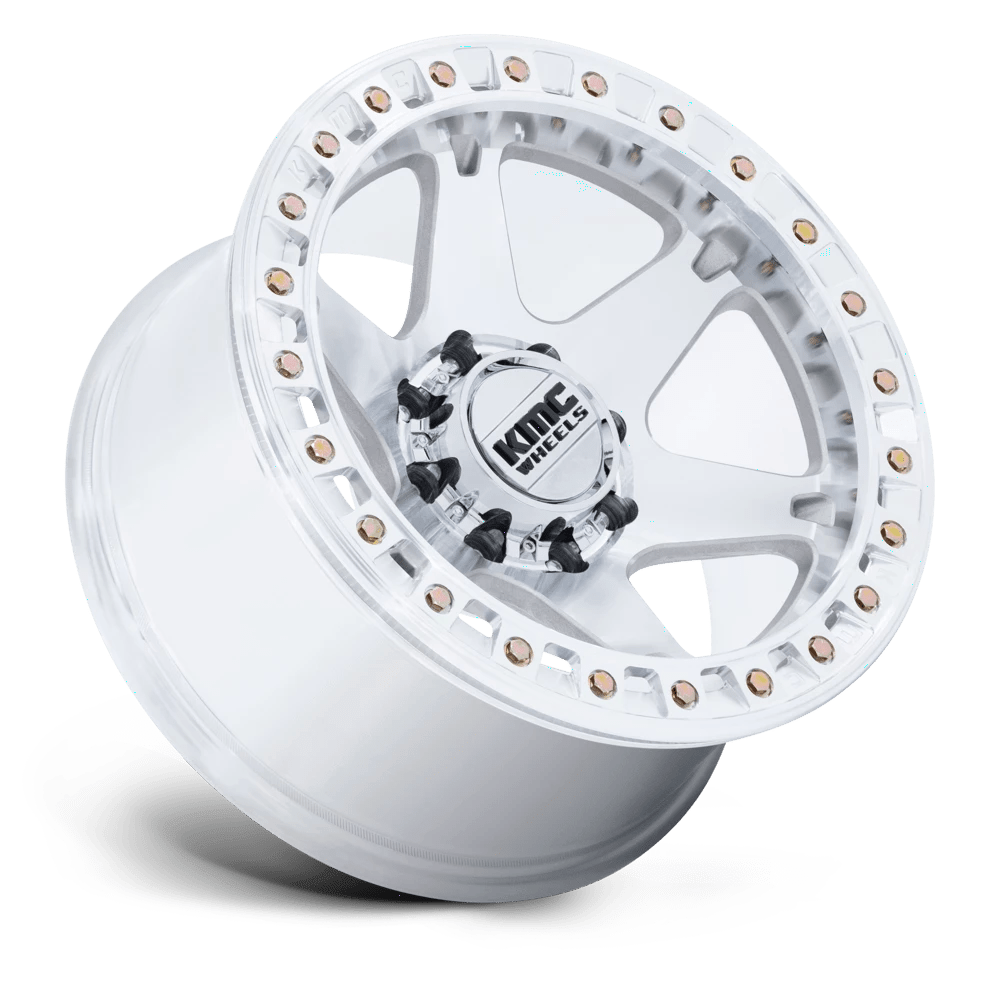 20x10 KMC KM238 VI Machined BEADLOCK Wheel Blank (-48mm)