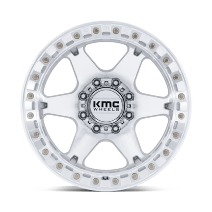 20x10 KMC KM238 VI Machined BEADLOCK Wheel Blank (-48mm)