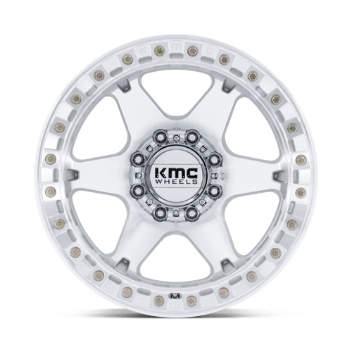 20x10 KMC KM238 VI BEADLOCK Machined Wheel 6x135 (-48mm)