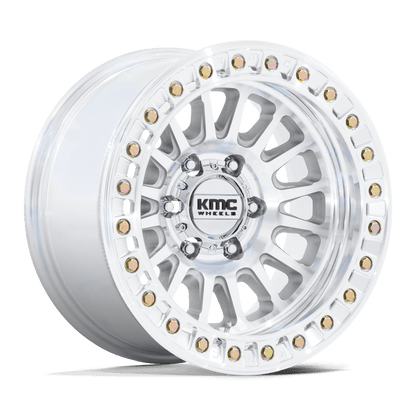 17x9 KMC KM239 Impact Machined BEADLOCK Wheel 5x5 (-12mm)