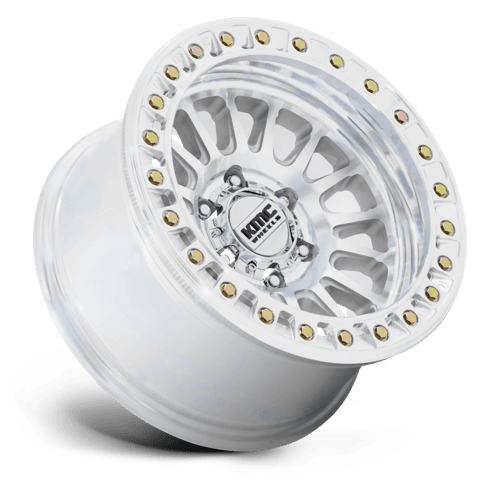 17x9 KMC KM239 Impact Machined BEADLOCK Wheel 8x6.5 (-38mm)
