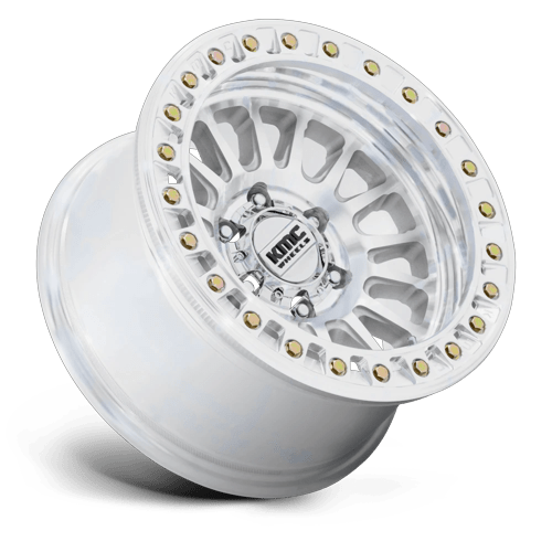 17x9 KMC KM239 Impact Machined BEADLOCK Wheel 5x5 (-12mm)