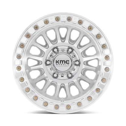 17x9 KMC KM239 Impact Machined BEADLOCK Wheel 5x5 (-12mm)