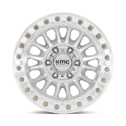 17x9 KMC KM239 Impact Machined BEADLOCK Wheel 8x6.5 (-38mm)