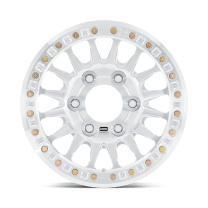 18x9 KMC KM445 Impact Raw Machined FORGED BEADLOCK Wheel 6x6.5 (25mm)