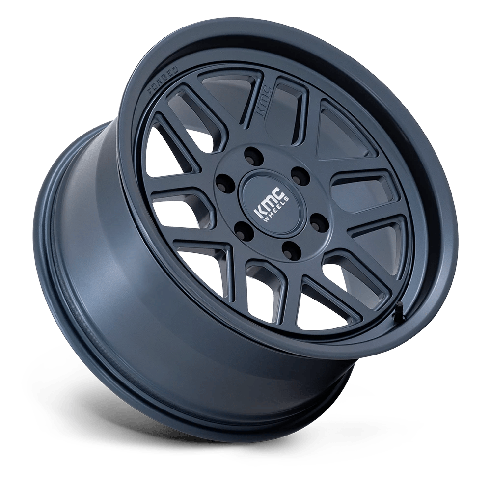 18x9 KMC KM446 Mesa Metallic Blue FORGED Wheel 6x5.5 (-12mm)