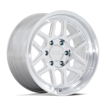 18x9 KMC KM446 Mesa Raw Machined FORGED Wheel 6x135 (-12mm)