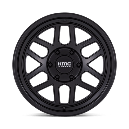 18x9 KMC KM446 Mesa FORGED Satin Black Wheel 6x135 (0mm)