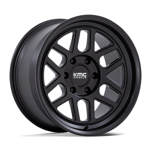 18x9 KMC KM446 Mesa FORGED Satin Black Wheel 6x135 (18mm)