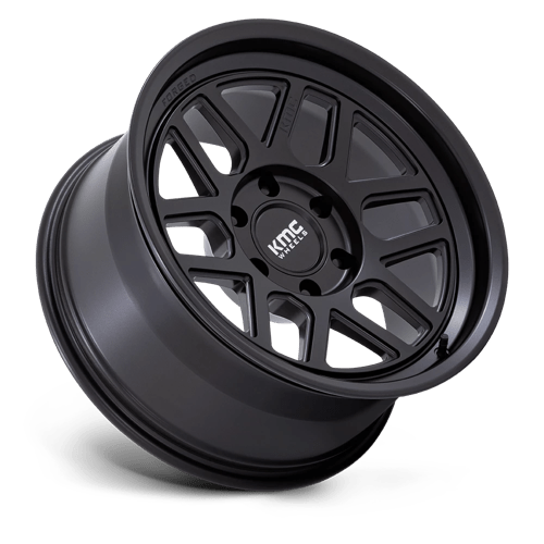 18x9 KMC KM446 Mesa FORGED Satin Black Wheel 6x135 (18mm)