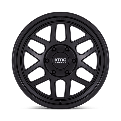 18x9 KMC KM446 Mesa Satin Black FORGED Wheel 6x5.5 (18mm)