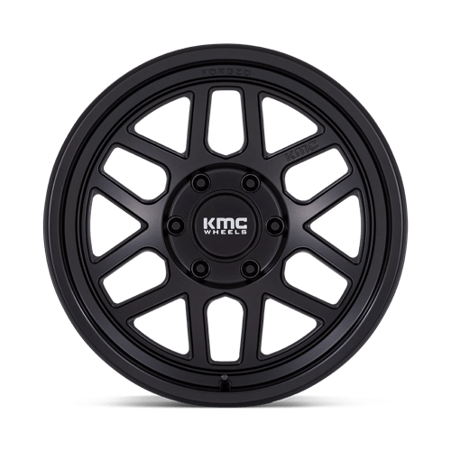18x9 KMC KM446 Mesa FORGED Satin Black Wheel 6x135 (18mm)