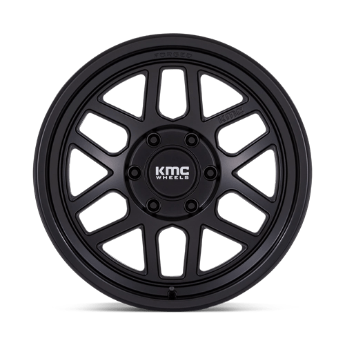 18x9 KMC KM446 Mesa Satin Black FORGED Wheel 6x5.5 (18mm)