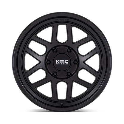18x9 KMC KM446 Mesa Satin Black FORGED Wheel 6x5.5 (18mm)