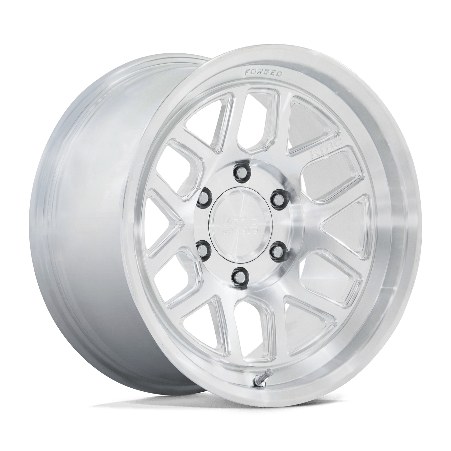 17x8.5 KMC KM446 Mesa Forged Raw Machined Wheel 6x5.5 (-10mm)