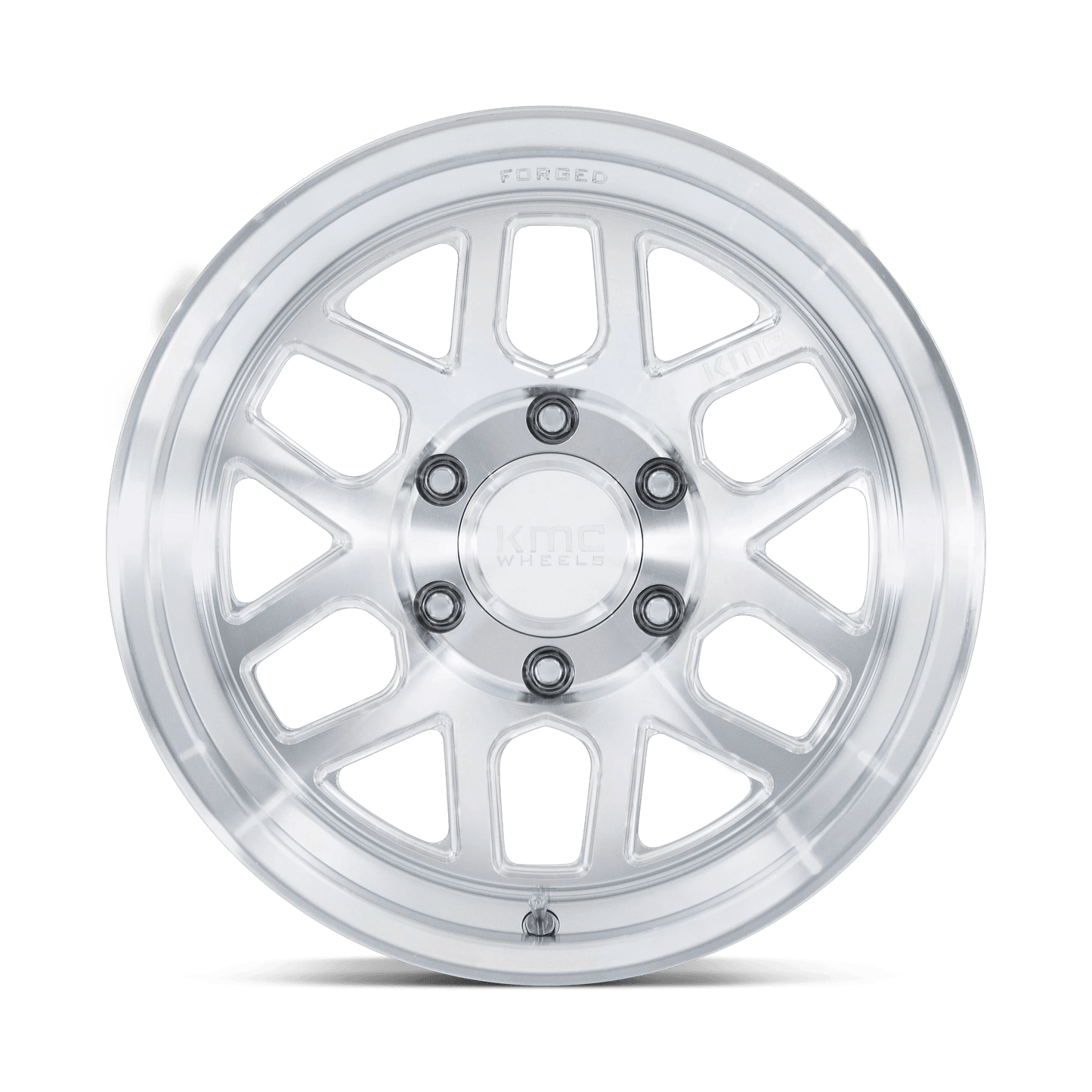 17x8.5 KMC KM446 Mesa Forged Raw Machined Wheel 6x5.5 (-10mm)